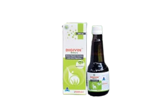 Digivin Bitters digestive aid bottle