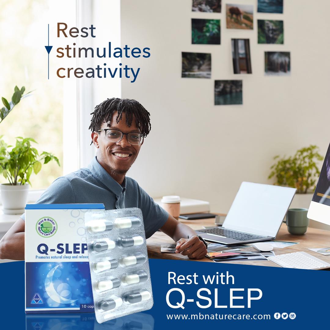 Q-SLEP natural sleep support capsules